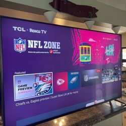 TCL 65 PULGADAS CLASS 6-SERIES 4K UHD DOLBY VISION HDR ROKU SMART TV - 65R615