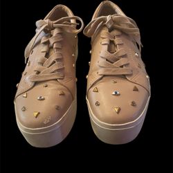 Katy Perry Napa Nude Sneaker Sz 8.5 women’s
