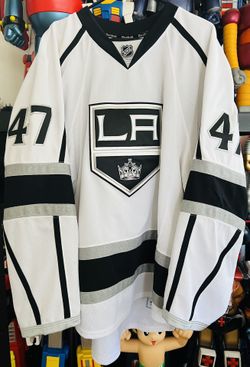 Andrew Bodnarchuk LA Kings Game Issued White Jersey