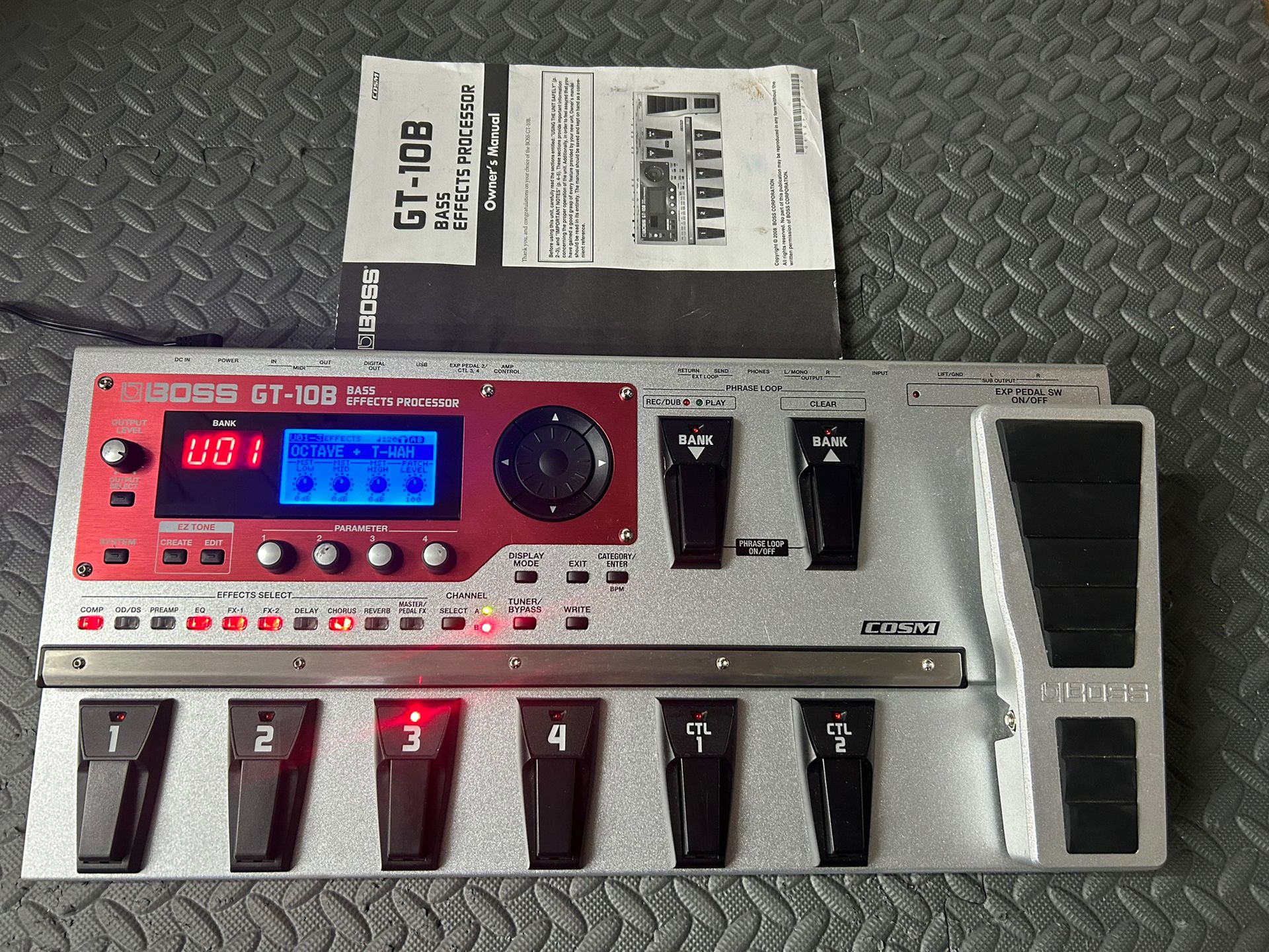 Boss GT-10B Bass Effects Processor for Sale in Portland, OR - OfferUp