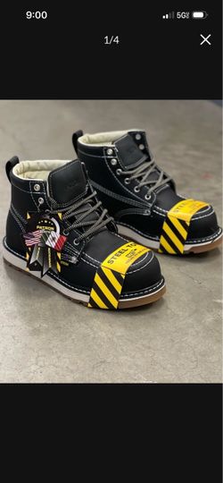 Patron 514 (Steel toe) Work Boot Black Size 11.5