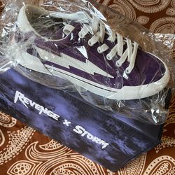 Revenge X Storm Dark Violet White Low Tops