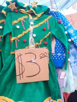 Vestido De Navidad Para Niñas  Sx-xl