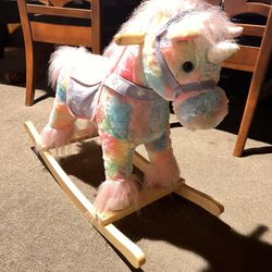 Plush  Rocking Horse for 3 Years Olds