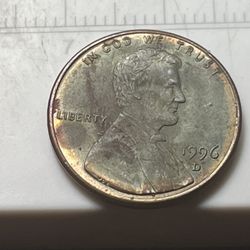 1996 D Penny