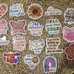 18 Inspirational Stickers