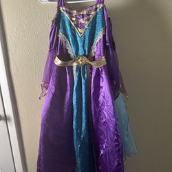 Princess Dress Medium 8 To 10 Kids Size