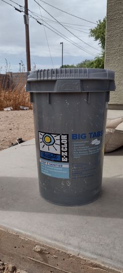 E-Z Clor "Big Tabs" 3"tablets 1/2 Bucket