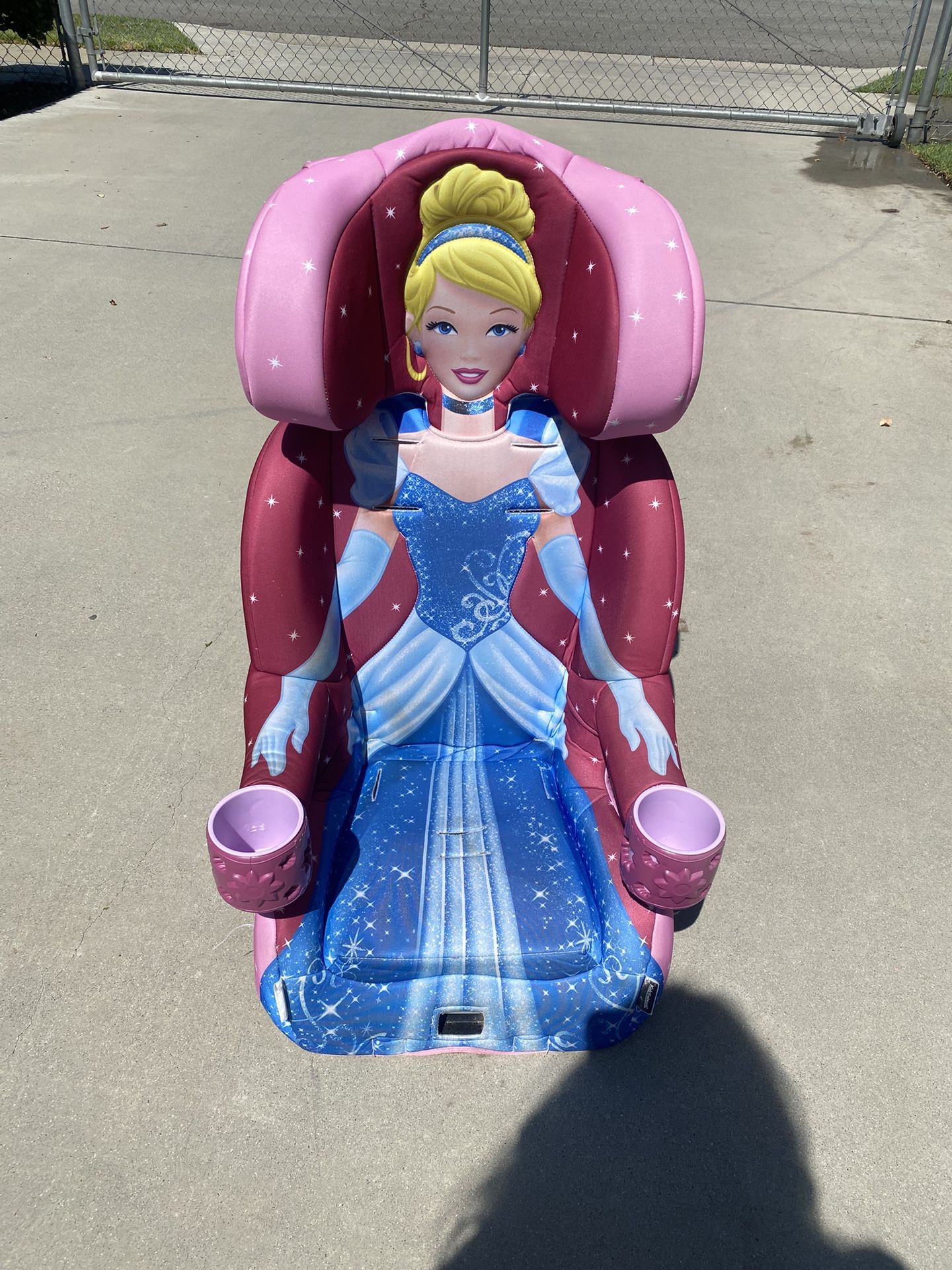Cinderella Booster Car Seat