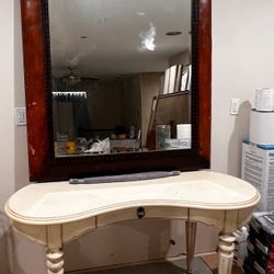 Table And Mirror