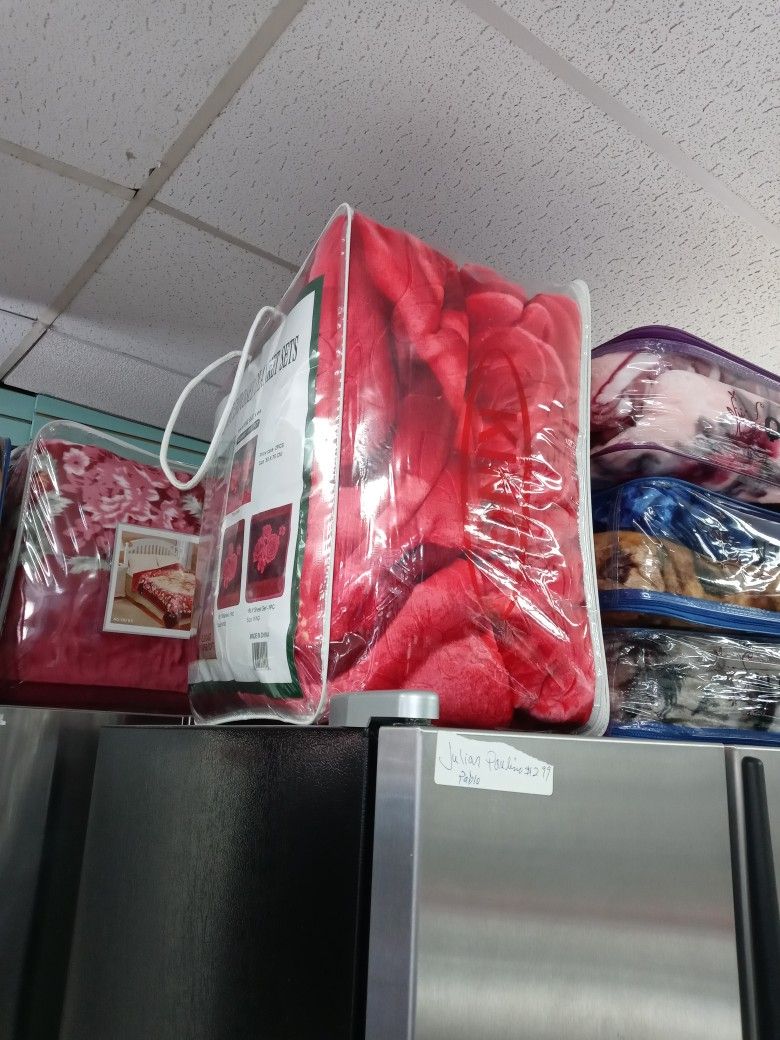 Bed Covers, Sheets, Blankets, And More.
