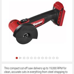 Bauer 20V Cordless 3in Cut-off-tool (Tool Only)