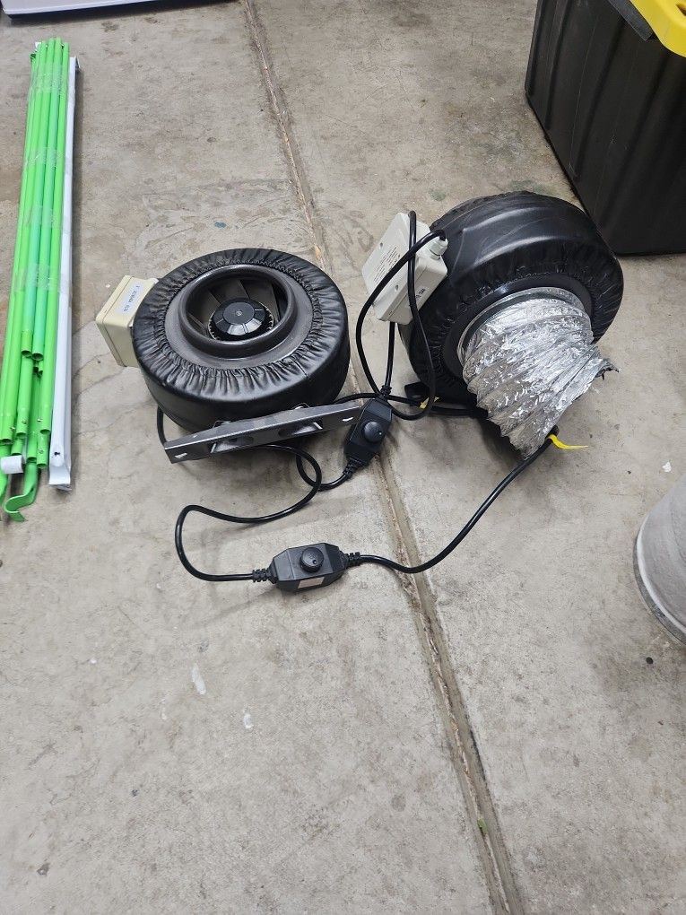 Grow Fans And Carbon Filter