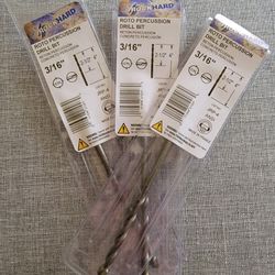 Rockhard 3/16" Drill Bit