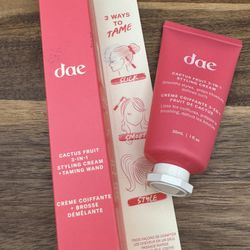 Dae Hair Styling Wand & 1oz 3in1 Styling Cream