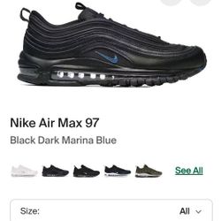 Nike Air Max Size 8 Men's Pre Owned 