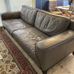 Italian leather Couch Sofa