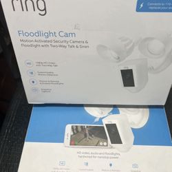 Brand new ring floodlight camera