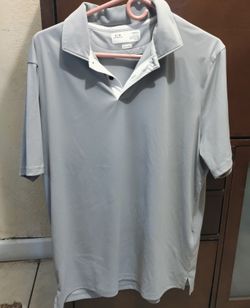 Oakley Men's Polo Shirt. Size XL. New. Grey & White.