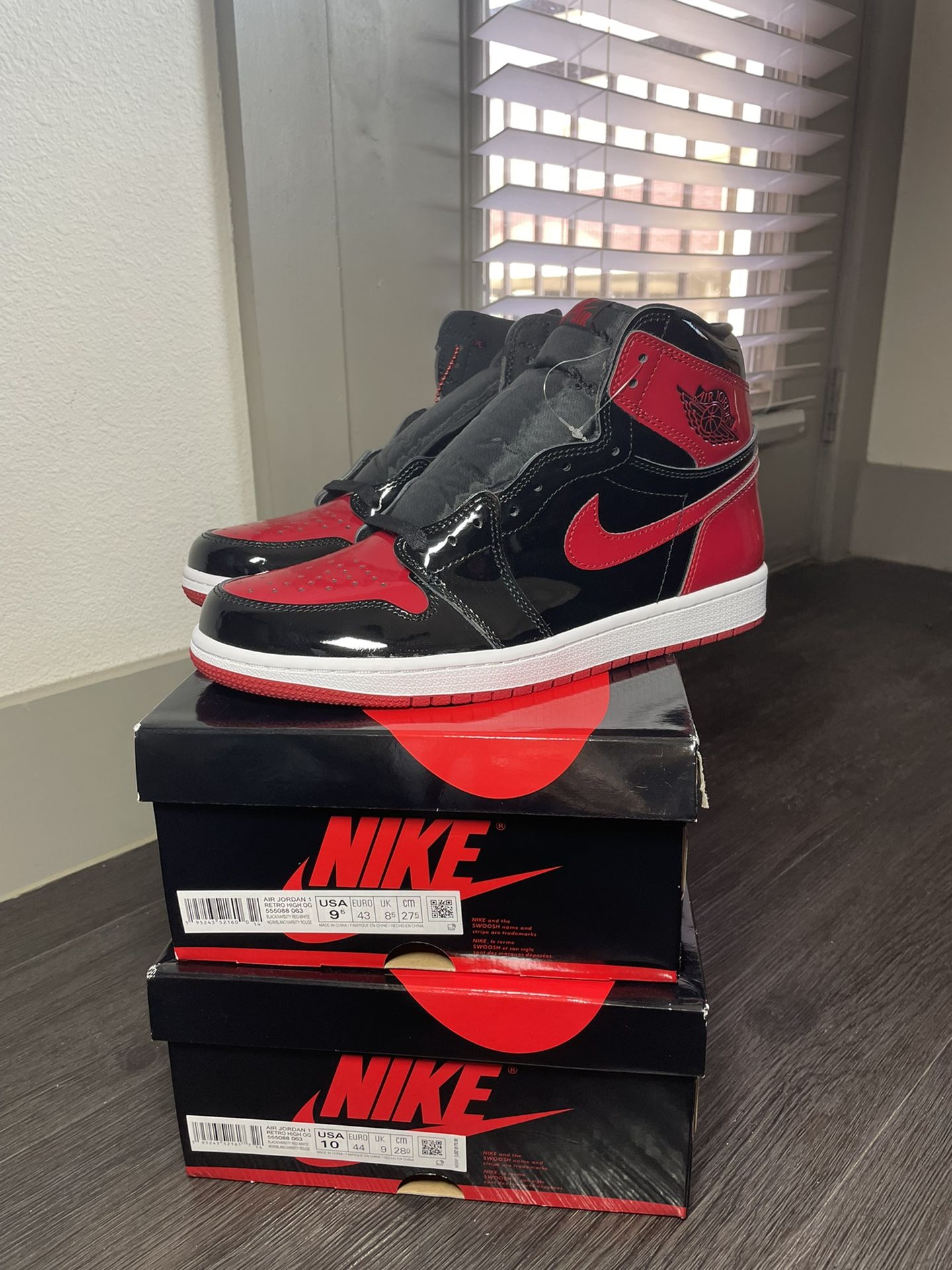 Buy Air Jordan 1 Retro High Og Patent Bred now | Hype Fly India