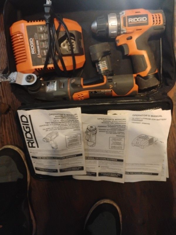 Rigid 12v Combo Kit