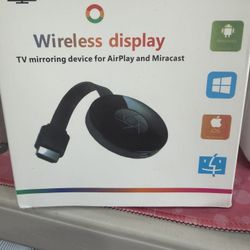 Wireless Display TV Mirroring  Device for Airplay and Miracast