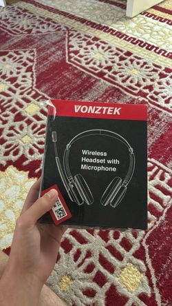 Vonztek Wireless Headset with Microphone