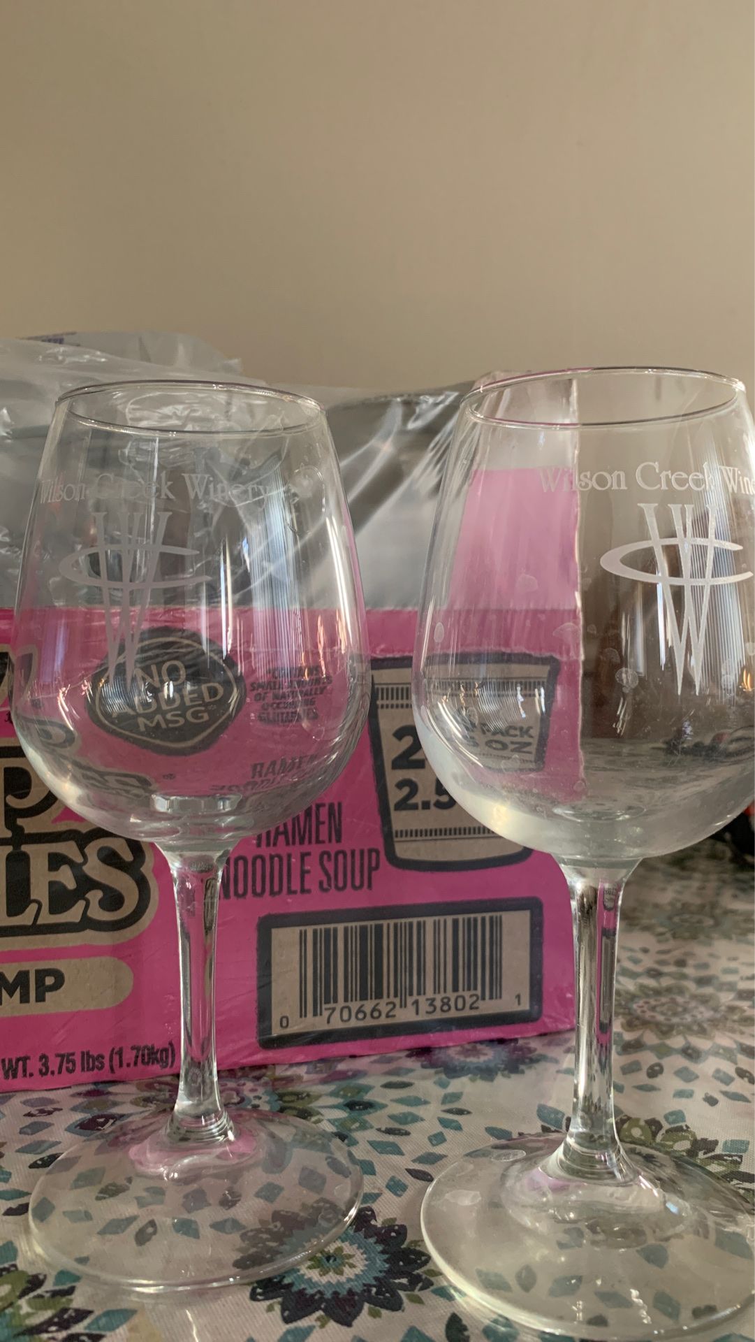 Wine glasses