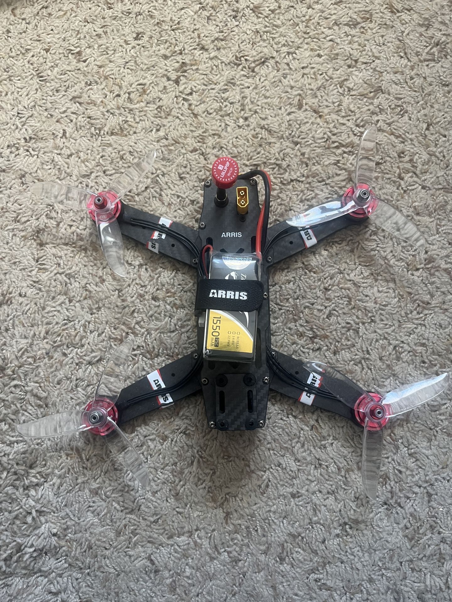 Arris X-Speed 250B Racing Drone with At9s Pro Controller