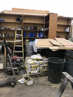 Four Large Wood Shelf’s