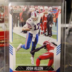 2021 Score Josh Allen Card Number 20