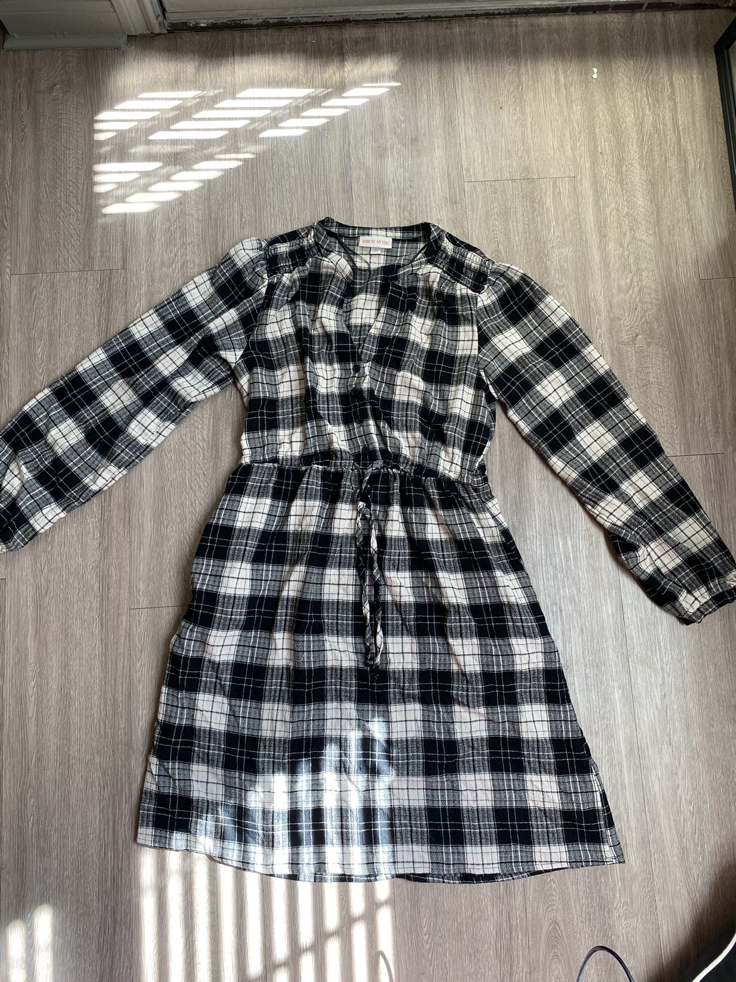 plaid dress