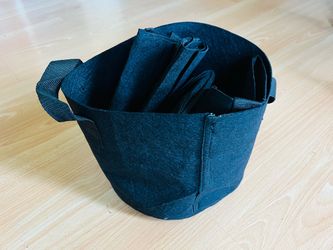 3 Gallon fabric pots (5 pack)