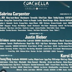 Coachella tickets 1st week 
