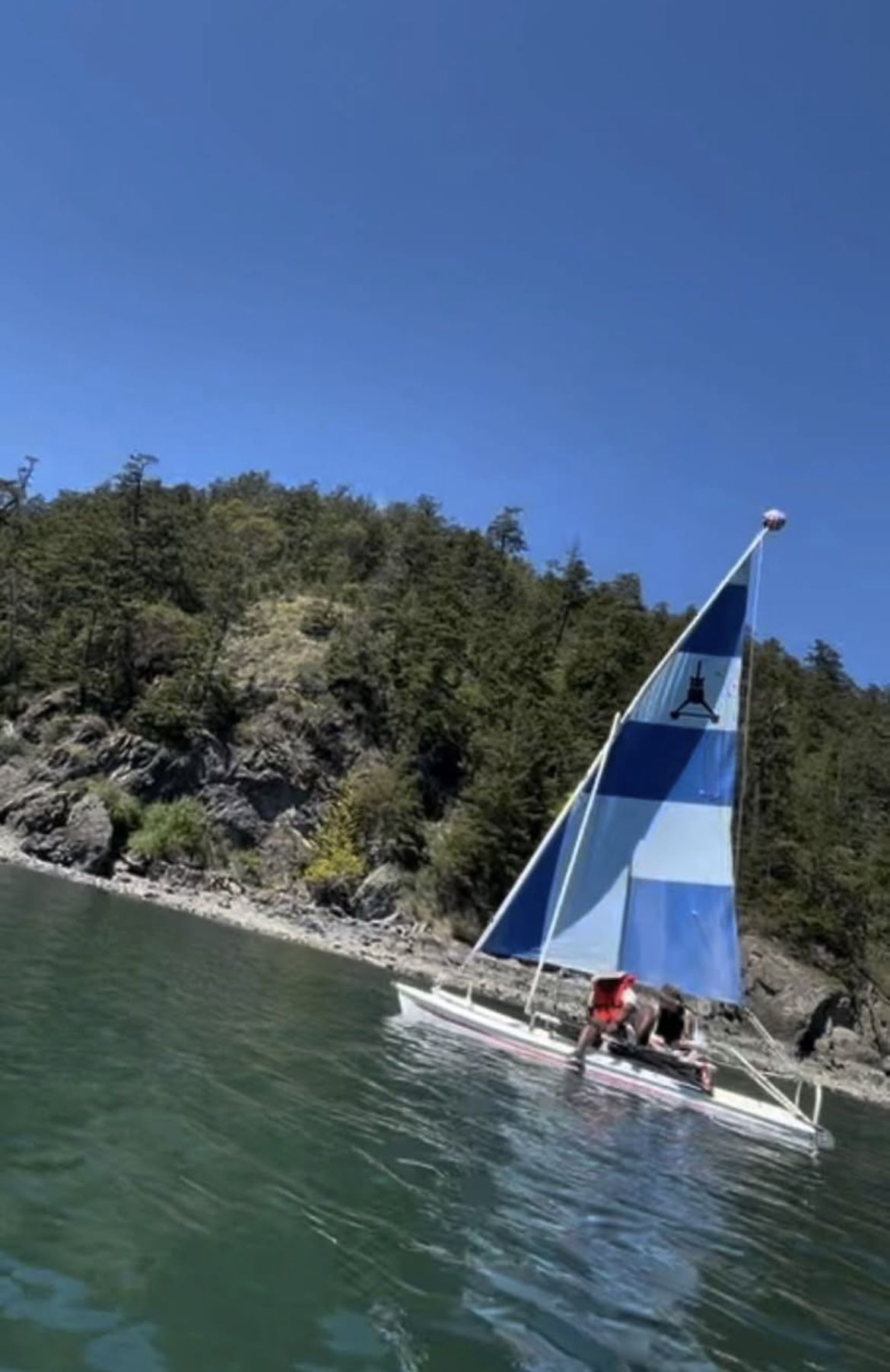 2013 American Sails Inc. Aqua Cat 12.5 Catamaran & Trailer