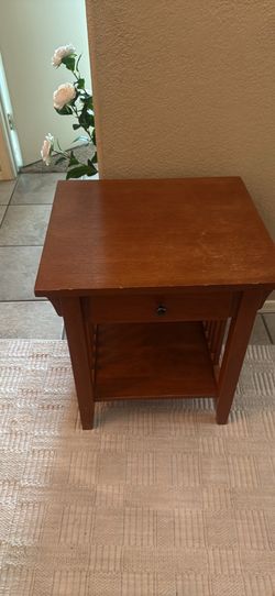 Oak Nightstand