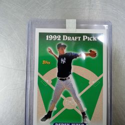 1993 Topps Derek Jeter Rookie baseball Card