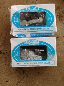 Brand New Shut Off Valves