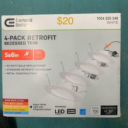 Commercial Electric Recessed Trim