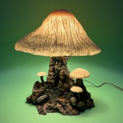 Vintage Mushroom Lamp