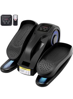 Under Desk Elliptical Machine, Adjustable Speeds Elliptical Trainer with Remote Control