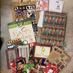 Gift Bags, Boxes, Tags