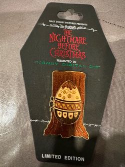 Nightmare Before Christmas Limited Edition Disney Pin