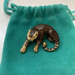 14kt Yellow Gold Cheetah  Pendant 