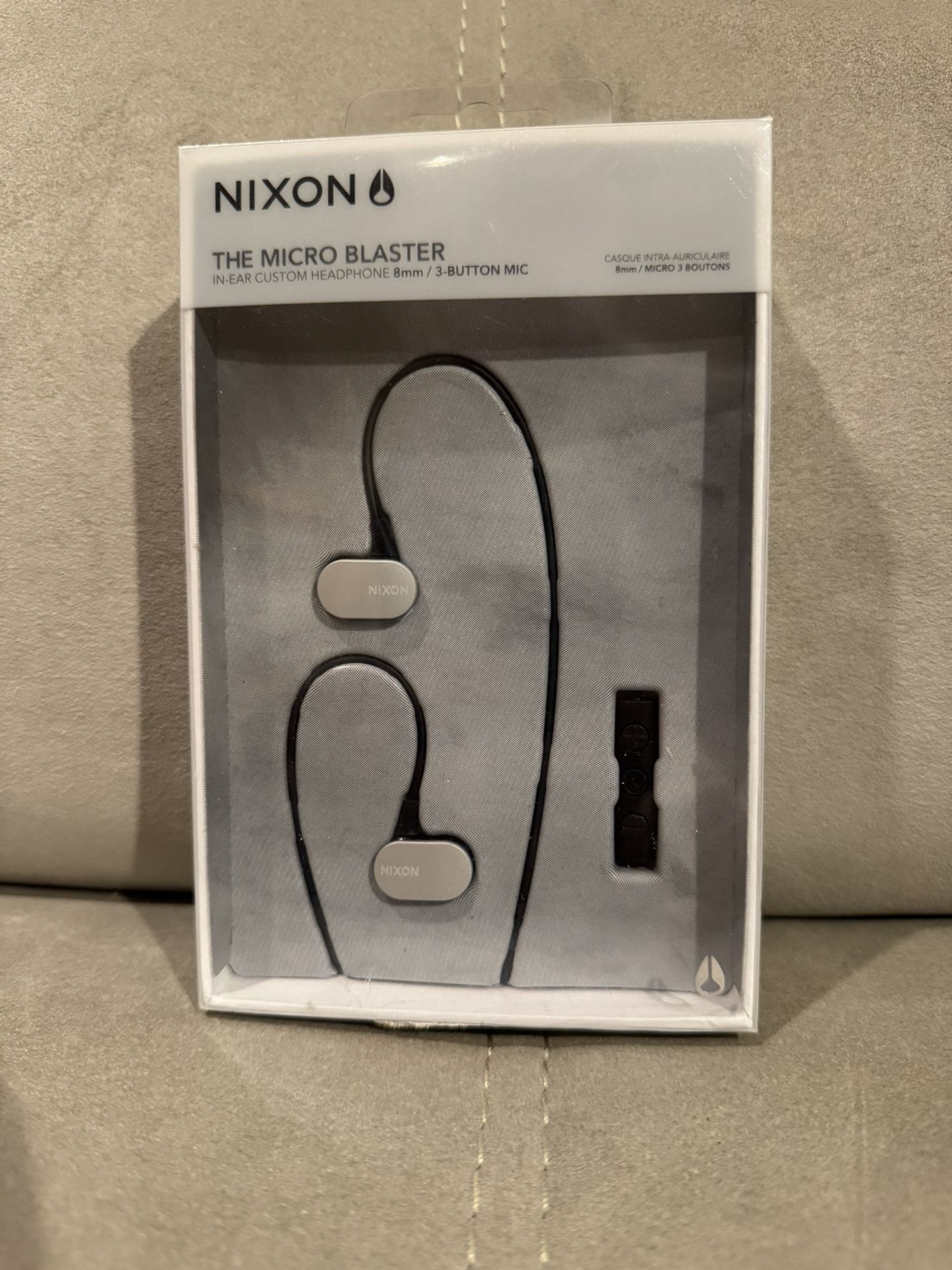 Brand New in Box - Nixon "The Micro Blaster" Headphones