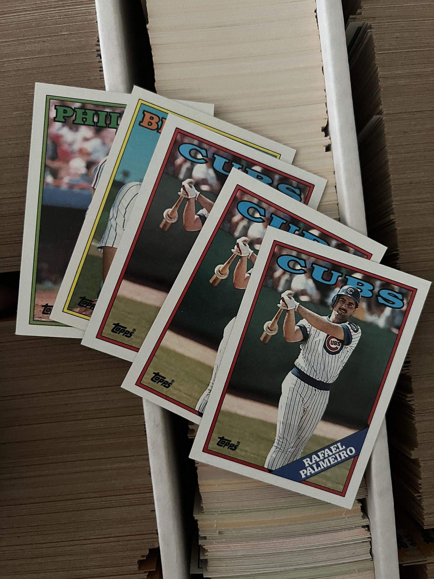 Late 1980’s Baseball Cards