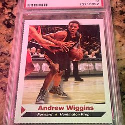 PSA 9 ANDREW WIGGINS 2013 S.I. FOR KIDS RC BASKETBALL CARD