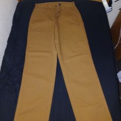 Carhartt Loose Fit Washed Duck Utility Work Pant. Burnt Orange