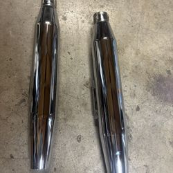 Stock Harley Pipes