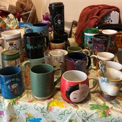 Collectibles mugs, Cups, Tumblers